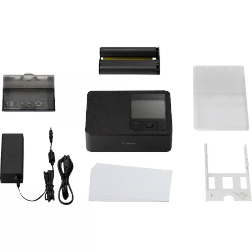 Canon SELPHY CP1500 Schwarz + RP-108 Papier 10X15, 108 Drucke