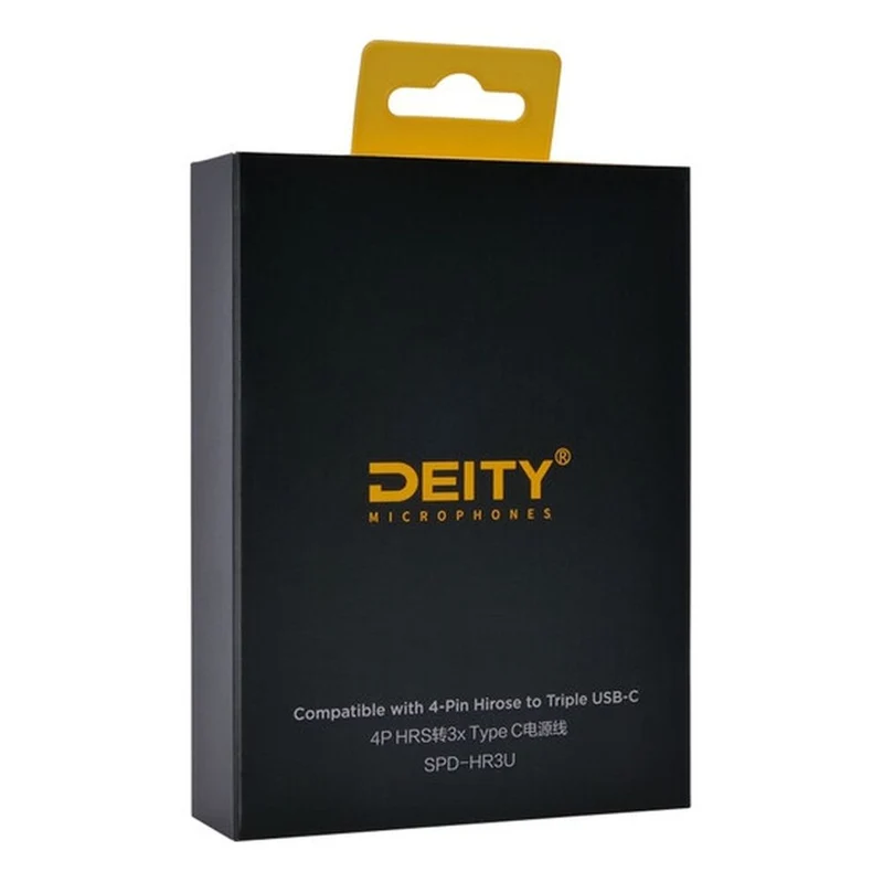 Deity SPD-HR3U (4-Pin Hirose zu Triple USB-C)