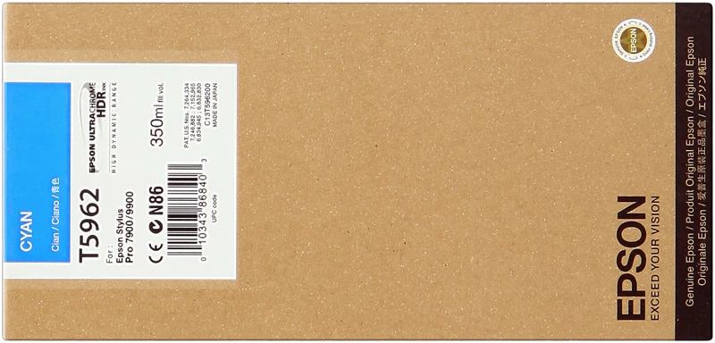 Epson T5962 Cyan Druckerpatrone C13T596200