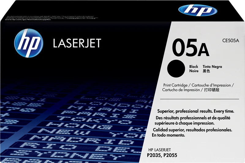 HP 05A Schwarz Toner