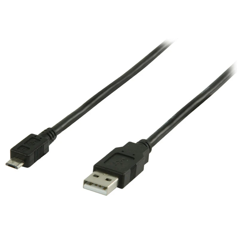 Nedis USB-zu-Micro-USB-Kabel 2.0 1,00 m Schwarz
