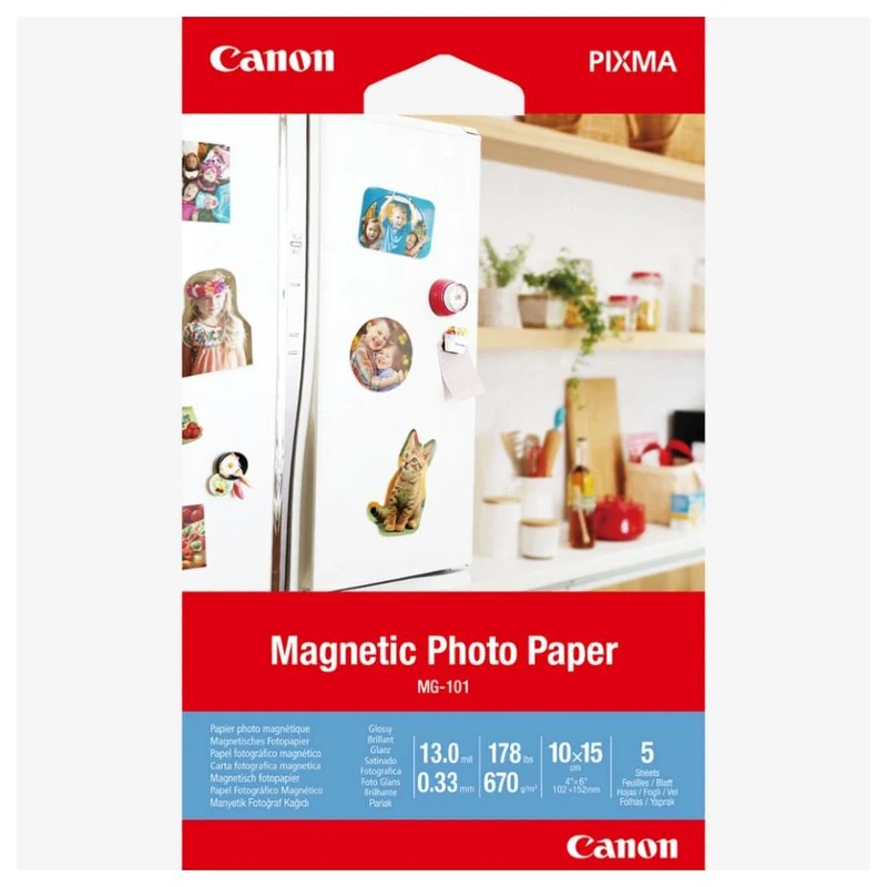 Canon Magnetisches Fotopapier MG-101 4x6