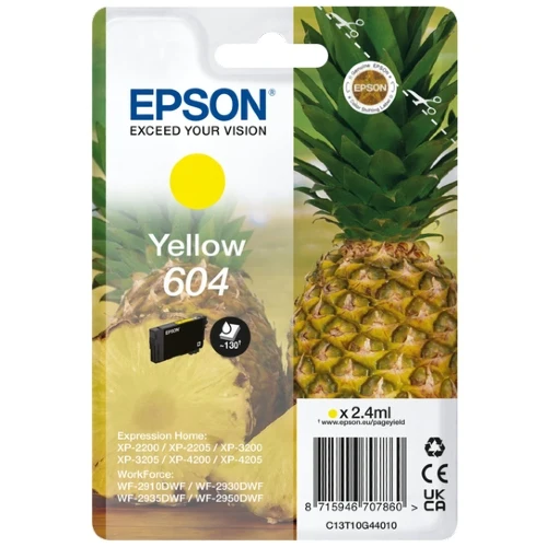 Epson Singlepack Yellow 604 Tinte