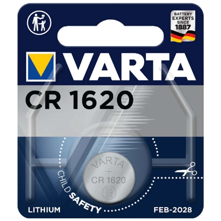 Photo Galerie CR1620 Batterie (Varta)