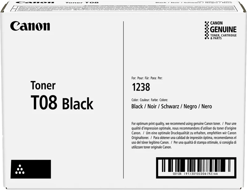 Canon T08 Schwarz Toner