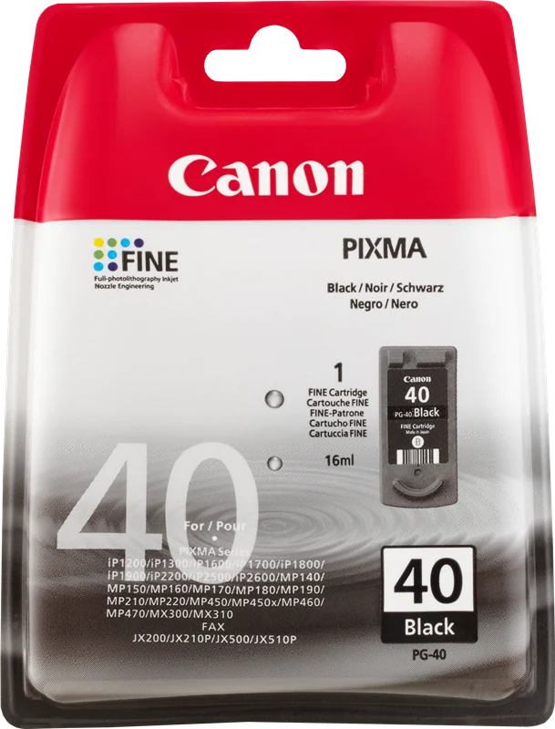 Canon PG-40 Schwarz Druckerpatrone 0615B001