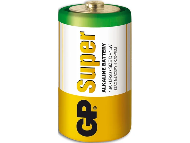 GP Super Alkaline D Mono Großer Stab, Blister 2