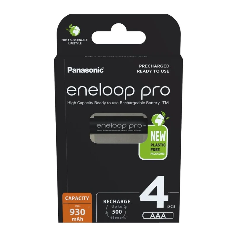 Panasonic Eneloop Pro 4x (AAA) 930mAh