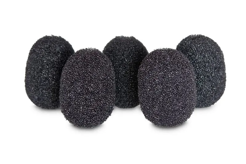 Rycote Lavalier Foams Black (1 pack oder 5)