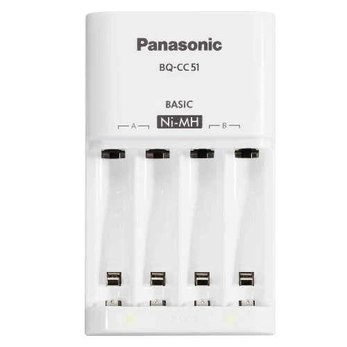 Panasonic Batterieladegerät BQCC51 K-Kj51MGD42E mit 4x AA und 6x AAA