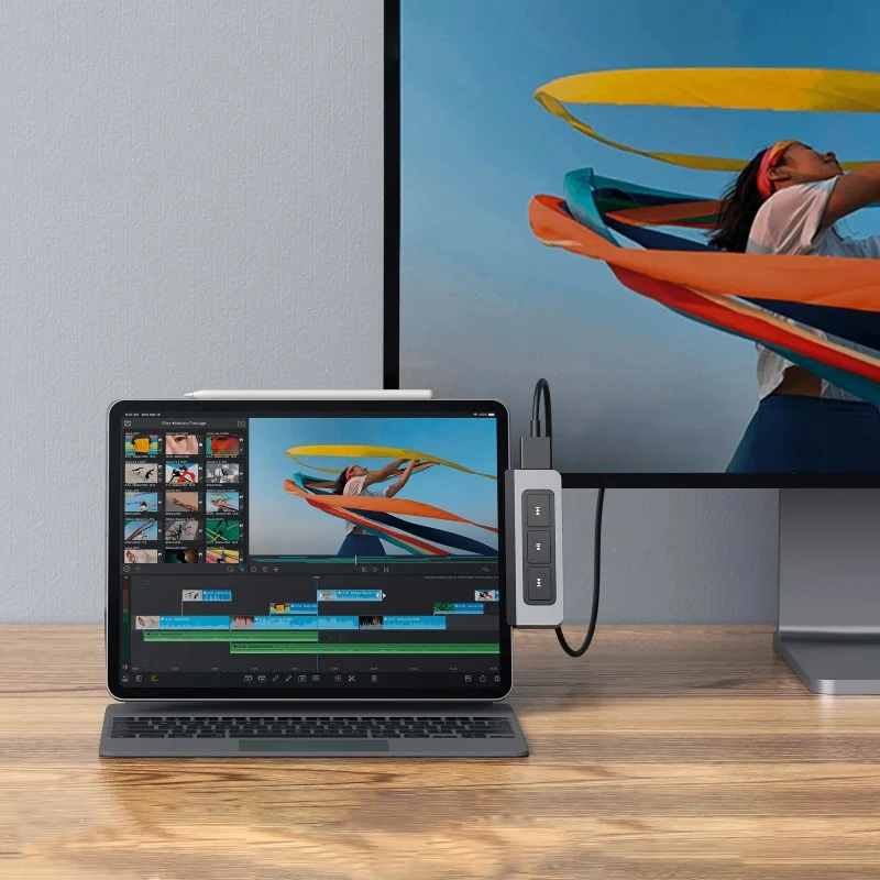 Hyper HyperDrive Media 6-in-1 USB-C Hub für iPad Pro/Air