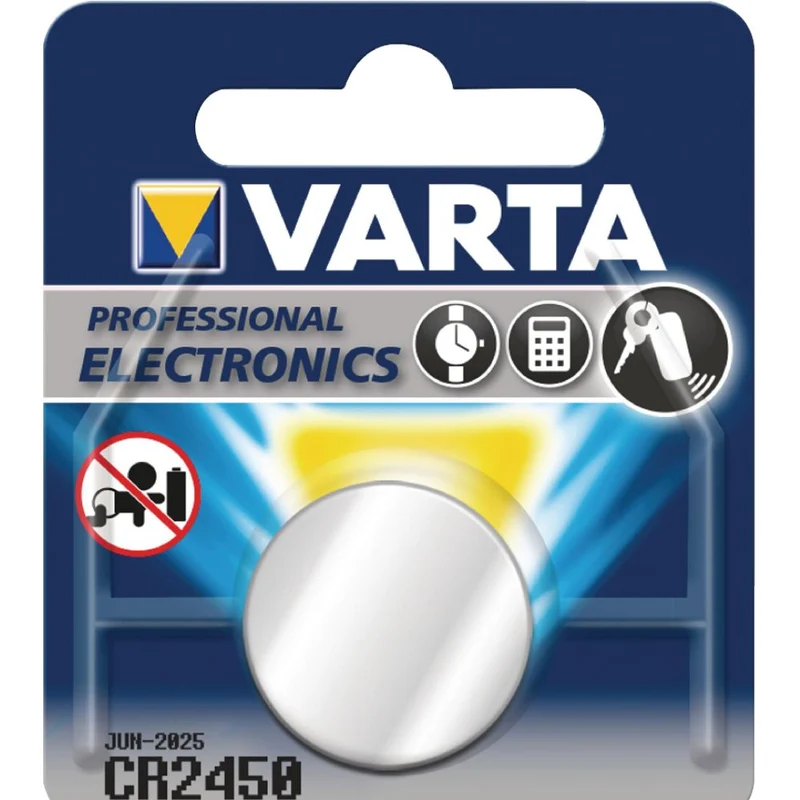 Varta CR2450 Knopfzelle