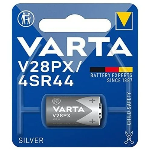 Varta V28PX 4SR44 Silberoxid Batterie