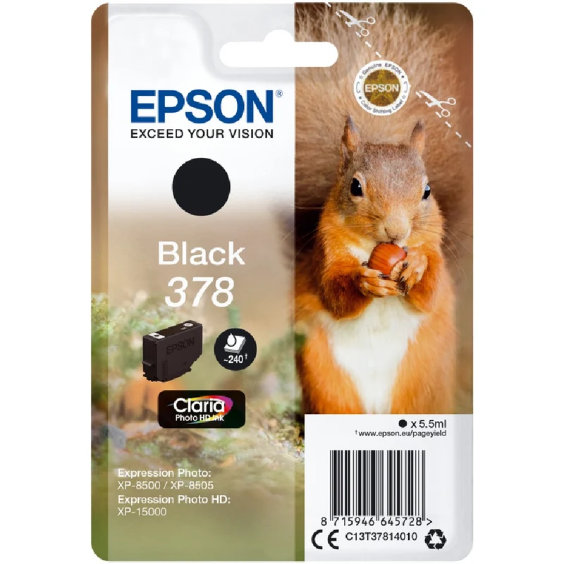 Epson 378 Squirrel schwarz