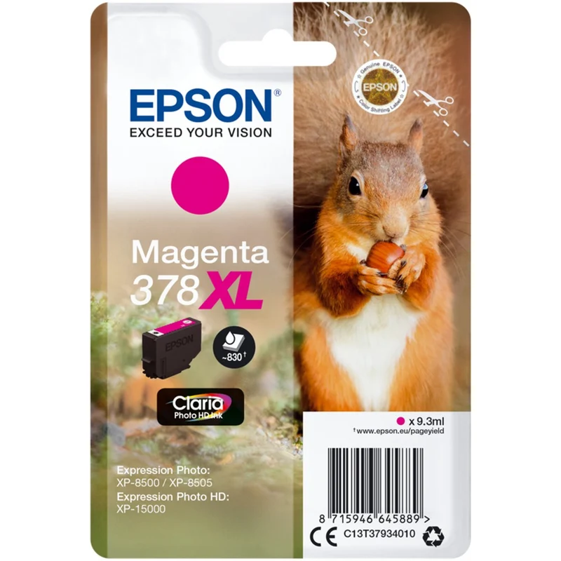 Epson 378XL Squirrel magenta