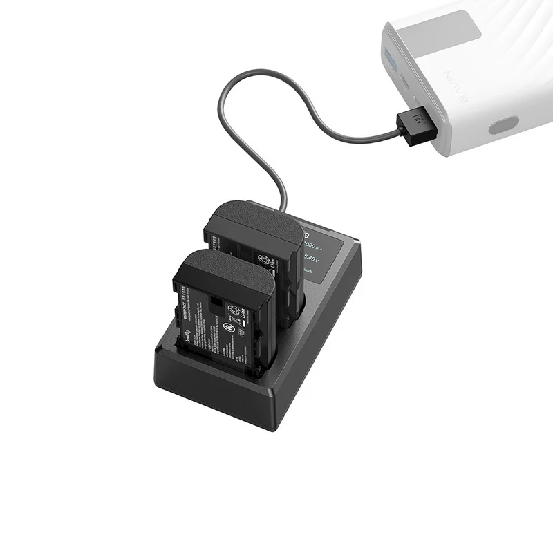 SmallRig LP-E6NH Kamera-Akku- und Ladegerät-Kit 3821