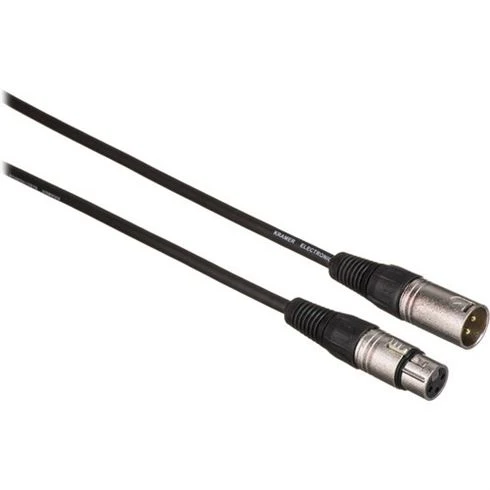 Kramer XLR (M) nach XLR (F) Quad Style Mic oder Line Level Audio Cable 15,2m