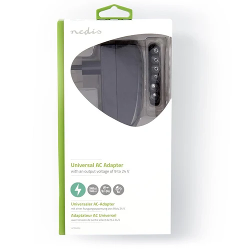 Nedis Universal-Netzteil 9.0-24V DC, 1.0-1.5A, 24W