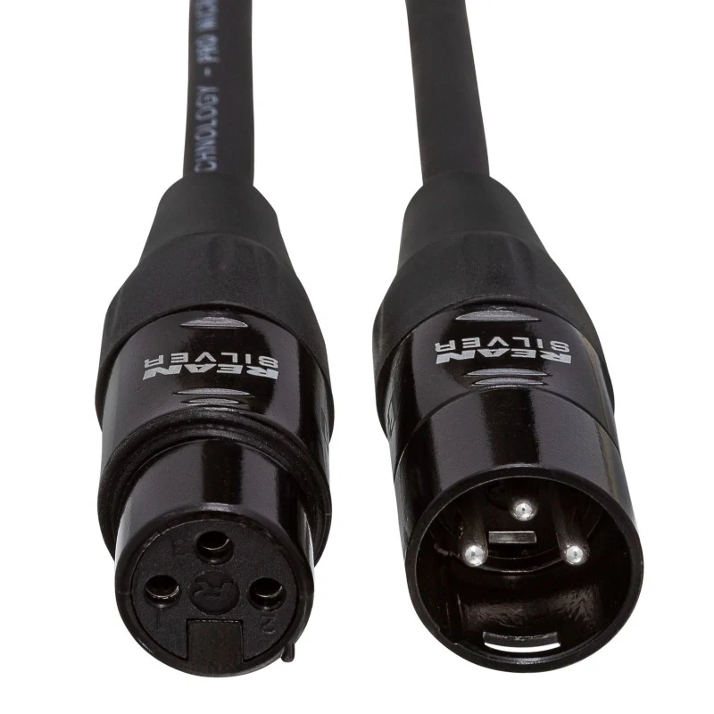Hosa Pro Mikrofonkabel, REAN XLR3F auf XLR3M, 10m