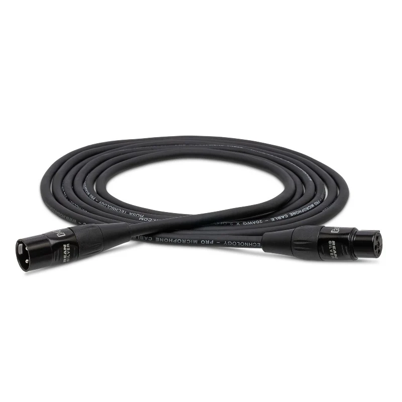 Hosa Pro Mikrofonkabel, REAN XLR3F auf XLR3M, 90cm