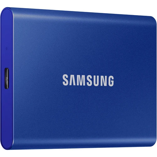 Samsung Portable SSD T7 1TB Indigo Blue Tragbare Festplatte