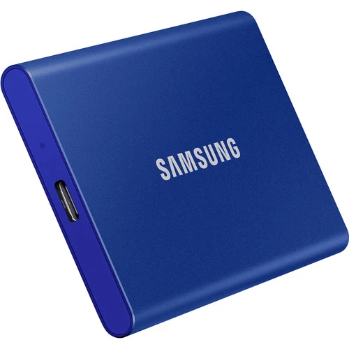 Samsung Portable SSD T7 1TB Indigo Blue Tragbare Festplatte