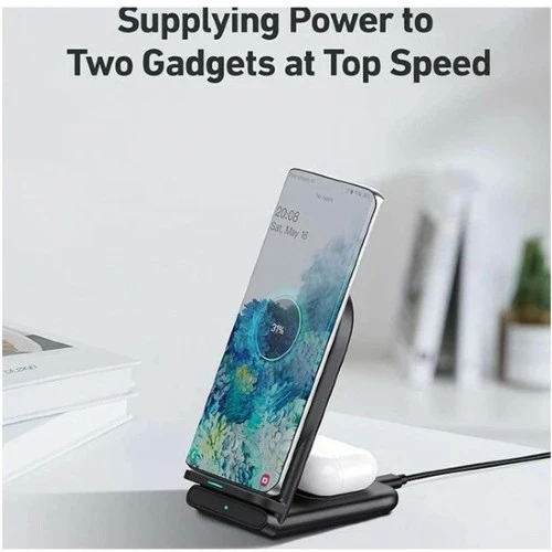 Aukey Aircore 2-in-1-Ladeständer - schwarz