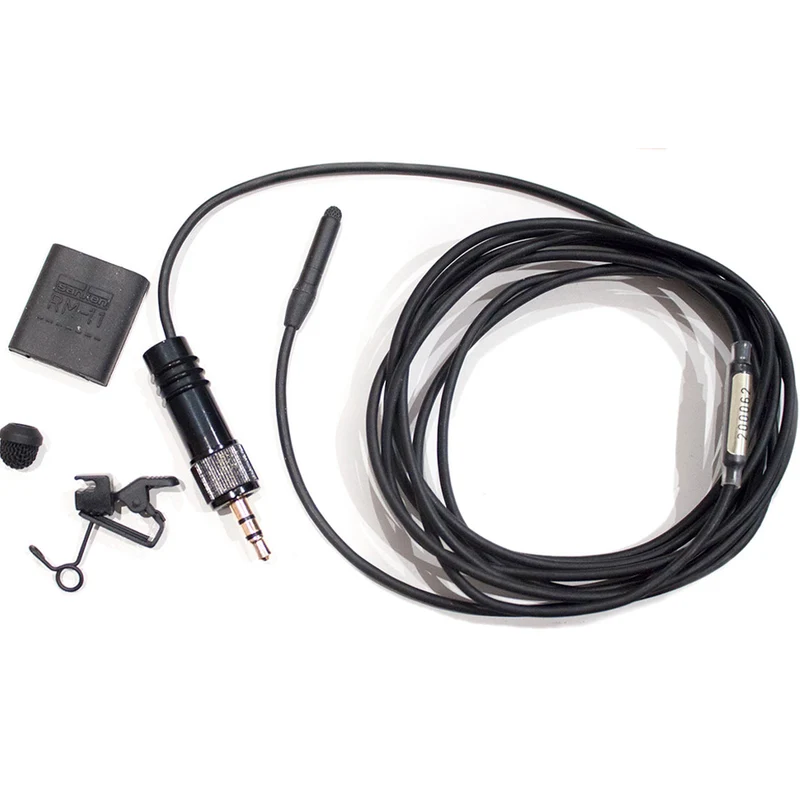 Sanken COS11D Lavalier-Mikrofon mit Zubehör für Sennheiser EW