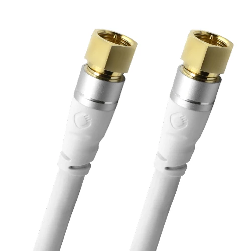 Oehlbach SL SAT-Kabel (F-PLUG) 3,0m Weiß