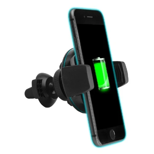 SBS Wireless Clamp Rundtelefon Autohalter Qi Ladegerät 10W