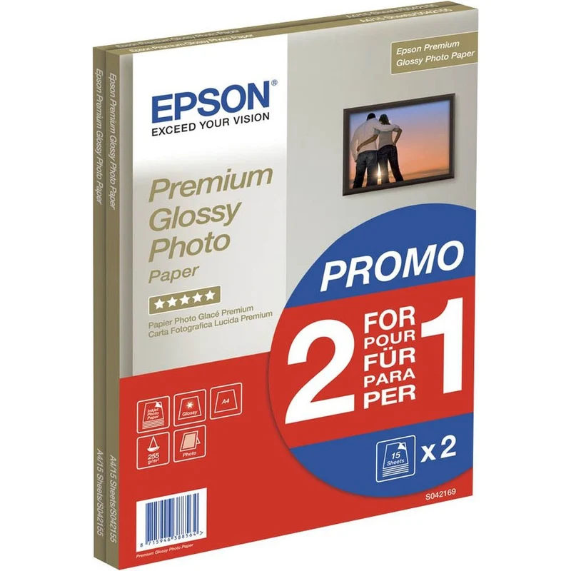 Epson S042169 A4 30x Premium Glossy Fotopapier