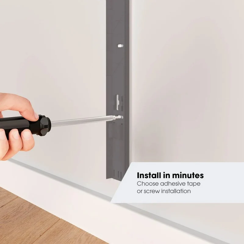 Vogel's Kabelabdeckung Schwarz