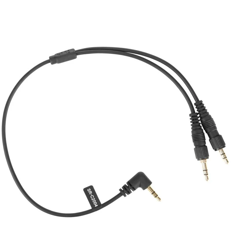 Saramonic SR-C2004 3.5mm TRS zu dual 3.5mm TRS Adapter Kabel (30cm)