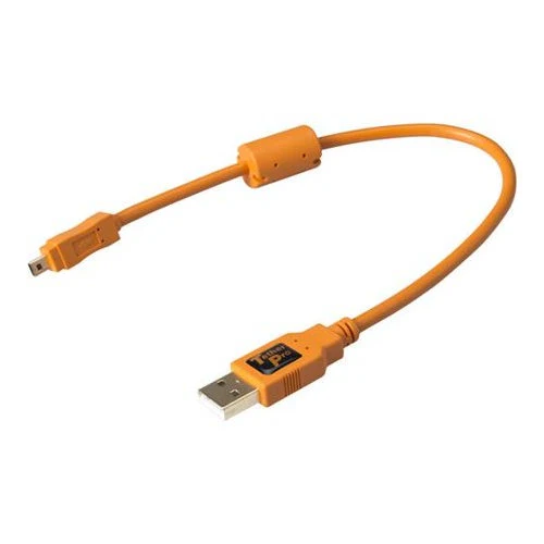 Tether Tools TetherPro USB A to Mini-B 8pin 30cm oranje