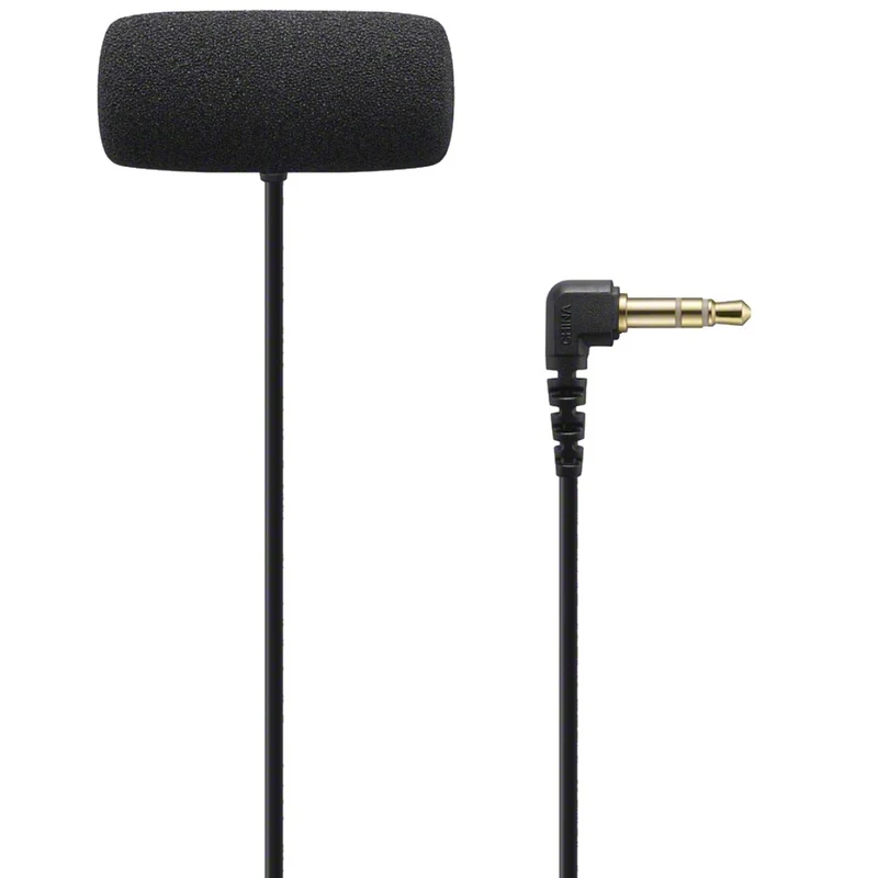Schuhkompatibles drahtloses Mikrofon mit mehreren Schnittstellen von Sony mit kompaktem Stereo-Lavalier-Mikrofon-Kit