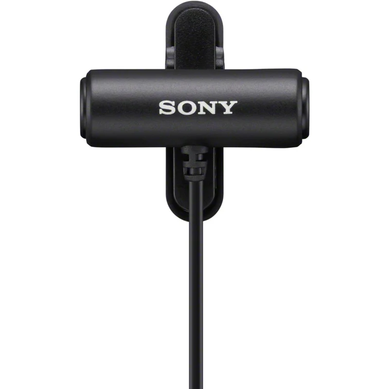 Schuhkompatibles drahtloses Mikrofon mit mehreren Schnittstellen von Sony mit kompaktem Stereo-Lavalier-Mikrofon-Kit