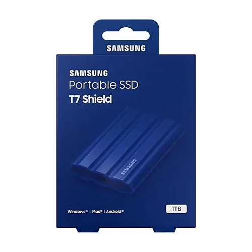 Samsung Portable SSD T7 Shield 1TB Blau