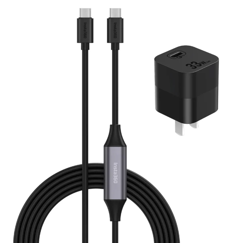 Insta360 Wave Y-Kabel Und Netzteil