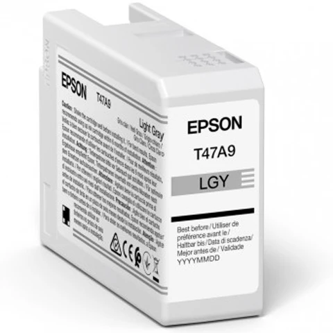 Epson Singlepack Light Gray T47A9 UltraChrome Pro 10 ink 50ml