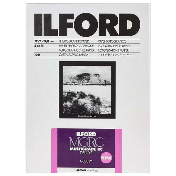 Ilford Multigrade V 1M RC Deluxe Glossy 12,7 X 17,8 CM 100 Papierblätter