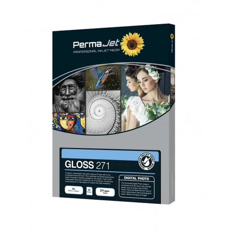 PermaJet PJ50832 Gloss Instant Dry 271 A3+ 25 Blatt