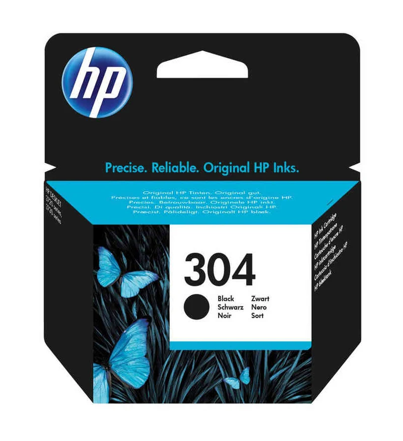 HP 304 Tintenpatrone schwarz