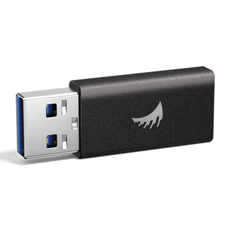 Angelbird USB 3.1 Gen2 Type-A nach Type-C Adapter active schwarz