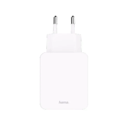 Hama Ladegerät, Power Delivery (PD)/Qualcomm®, 18 Watt, Weiß