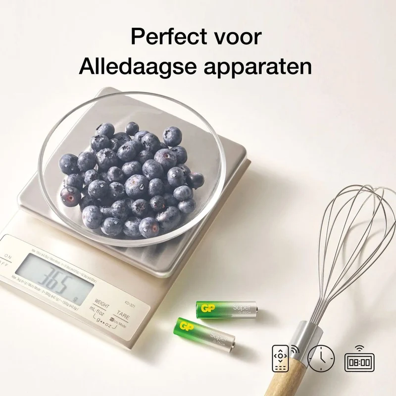 GP Alkaline Super AA Batterie 1,5V (8x)