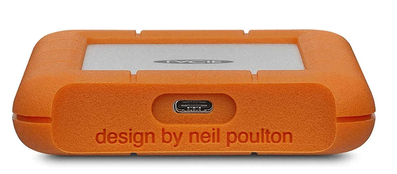 LaCie Rugged Secure 2TB USB-C 5Gb/s