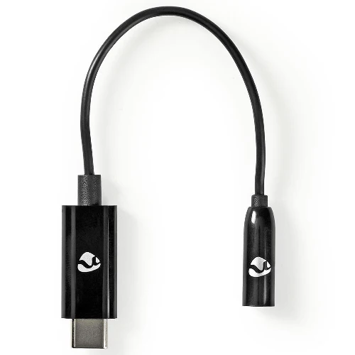 Nedis USB-C-Stecker - 3,5-mm-Buchse 0,15 m schwarz