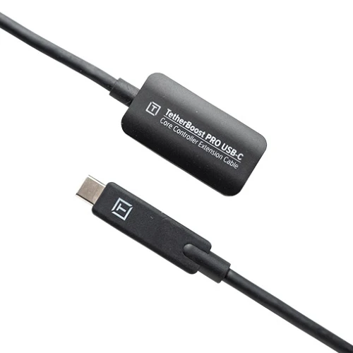 TetherBoost Pro USB-C Core Controller Verlängerungskabel - schwarz