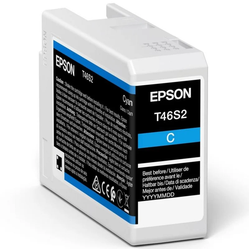 Epson Singlepack Cyan T46S2 UltraChrome Pro 10 Ink 25 ml