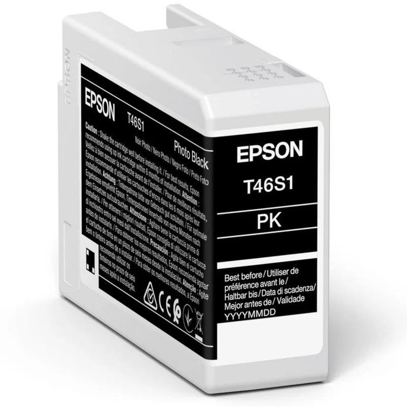 Epson Singlepack Photo Black T46S1 UltraChrome Pro 10 ink 25ml